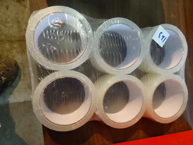 2 Rolls of Packing Tape Qty 6