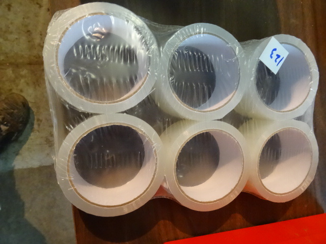 2 Rolls of Packing Tape Qty 6