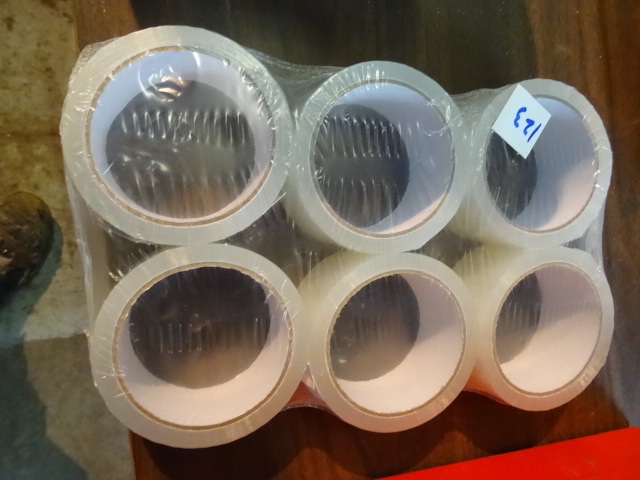 2 Rolls of Packing Tape Qty 6