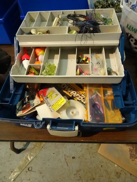 Plano Tackle Box with Misc Tackle