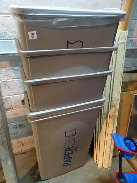 5 Garbage Cans