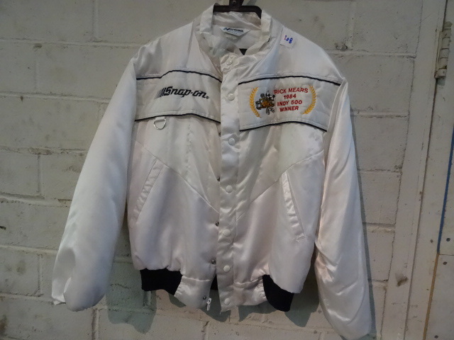 Snap on Rick Mears Jacket Size Large
