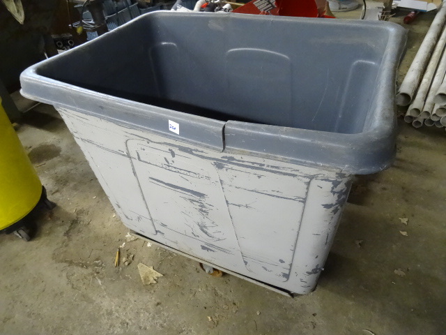 Poly Tub on Wheels 42 X 30 X 38