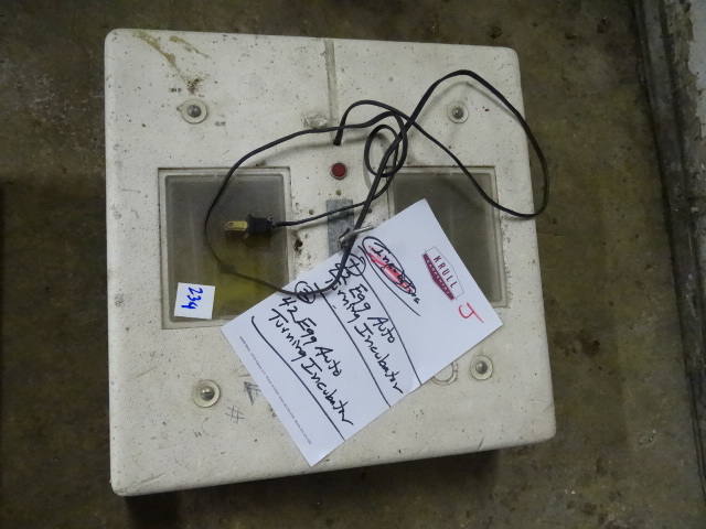 42 Egg Auto Turning Incubator