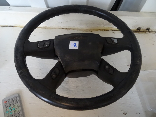 GMC Steering Wheel with Air Bag 15