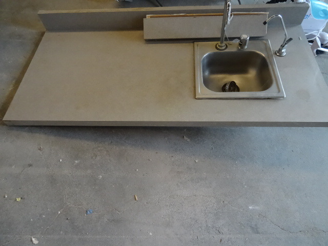 Counter Top with Drop in Sink