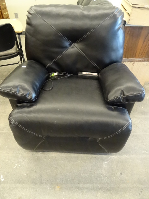 Leather Reclining Sofa Chair