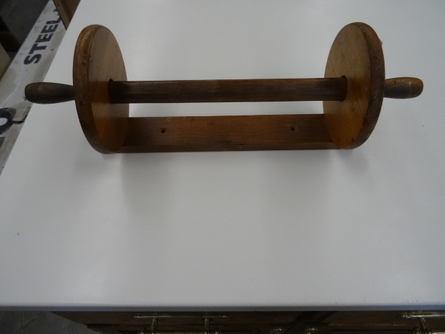 Black Walnut Wall Mount Paper Towel