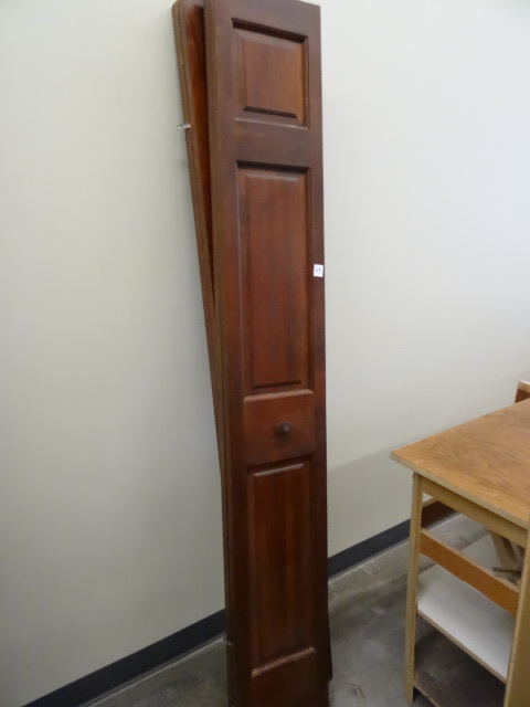 2 Oak Bifold Doors Each Door is 24 X 80