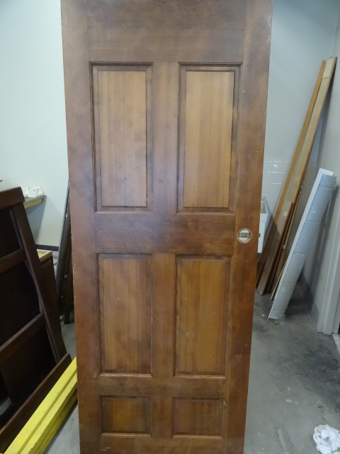28 X 80 Oak 6 Panel Door