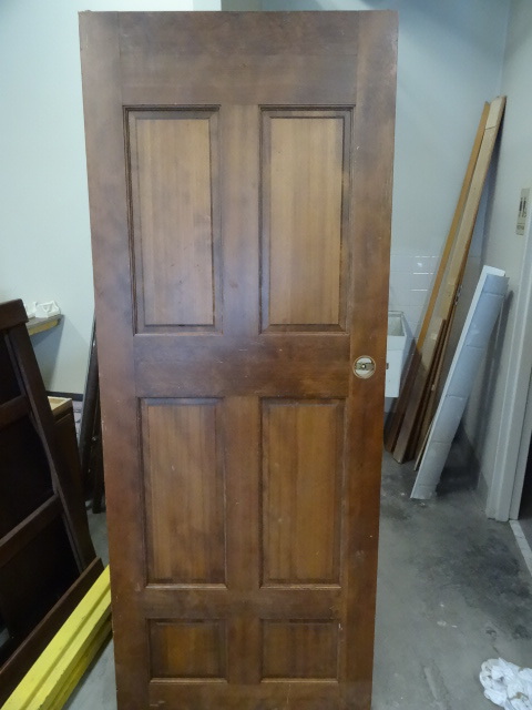32 X 80 Oak 6 Panel Door