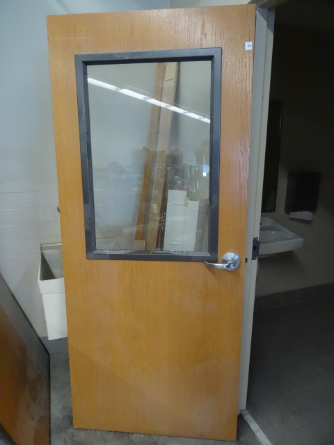 36 X 83 Wood 20 Minute Fire Door