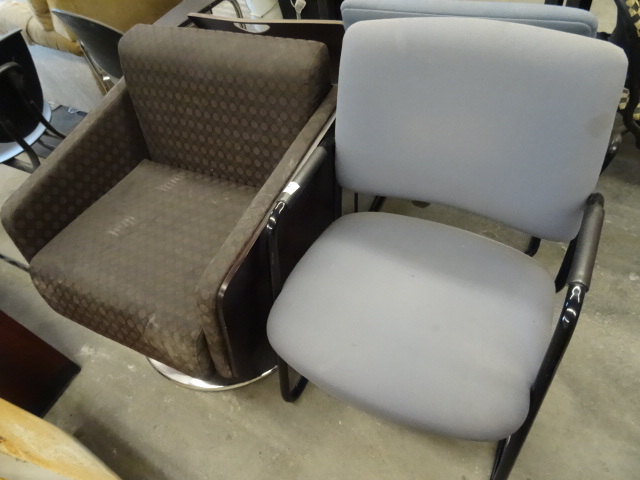 Metal Framed Side Chair