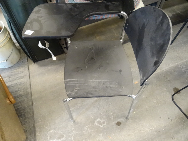 Metal Framed School Desk