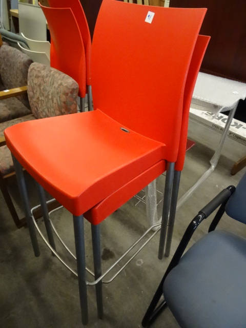 2 Stacking Stools 30 Seat Height