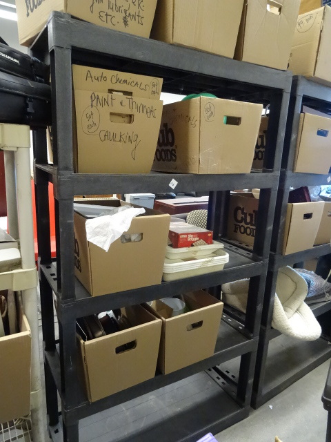 Plastic Shelving Unit 40 X 18 X 72