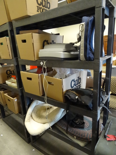 Plastic Shelving Unit 40 X 18 X 72