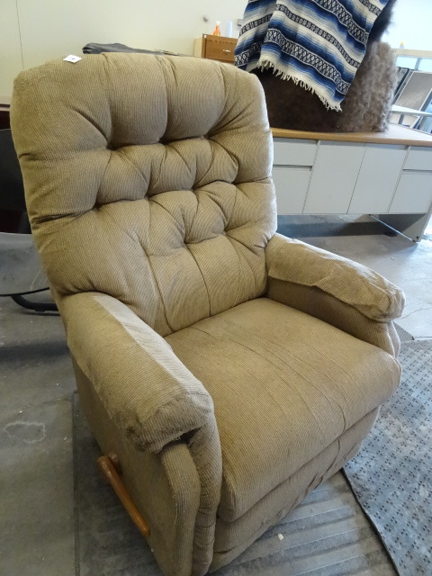 Rocker Recliner Swivel Chair.