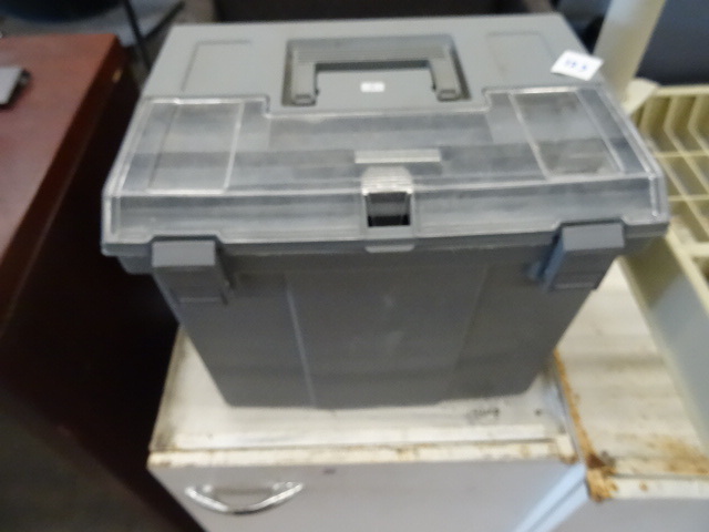 Plastic Carrying File Holder Box