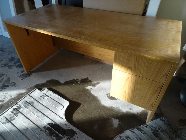Laminate Office Desk 2 Drawer