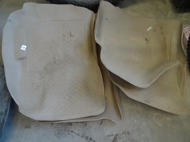 4 Tan Truck Floor Mats