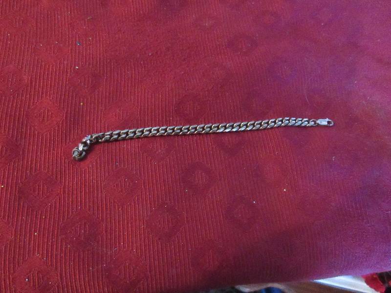 lot 3 image: STERLING SILVER BRACELET