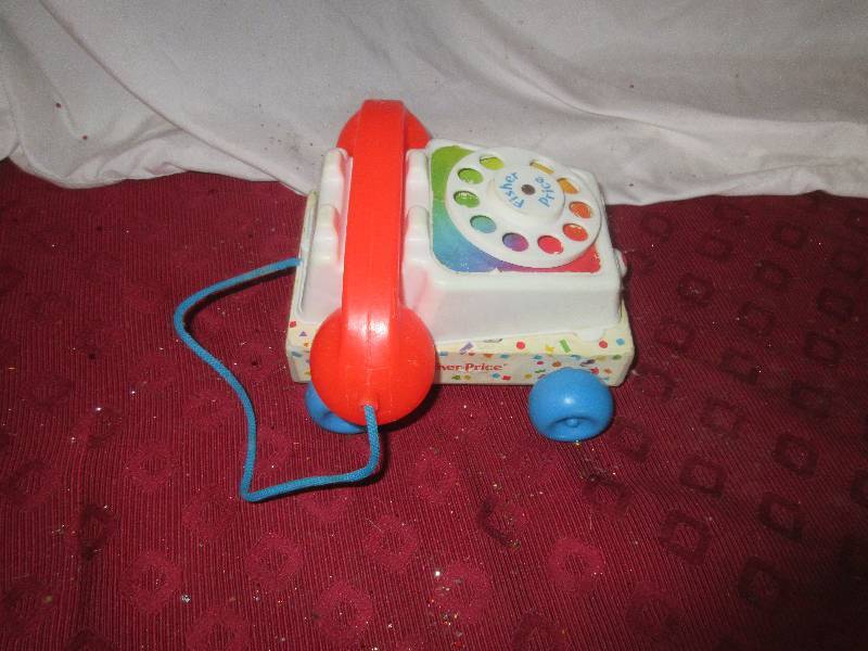 lot 19 image: COLLECTIBLE FISHER PRICE TELEPHONE