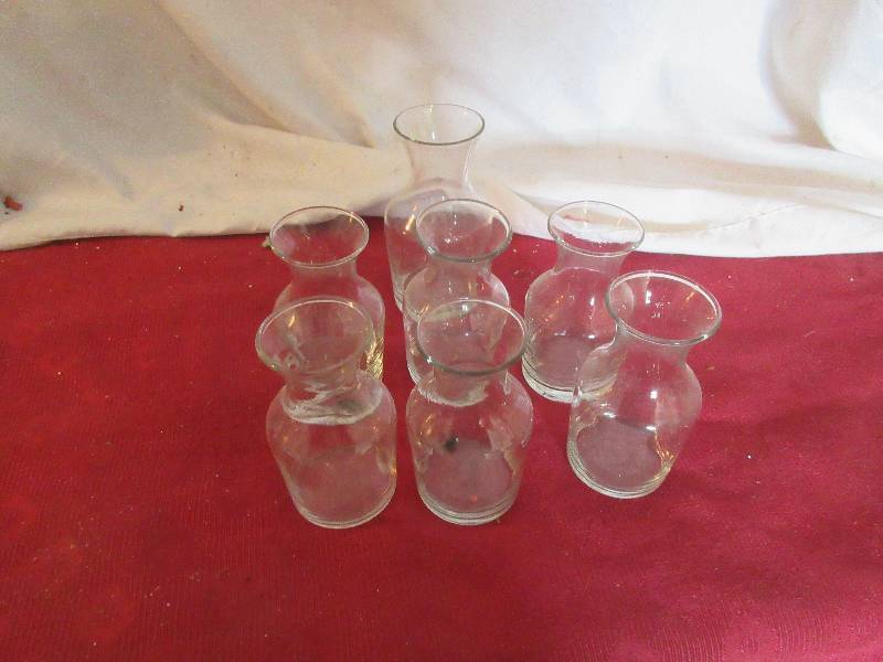 lot 57 image: SET OF 7 MINI WATER CRAFTS