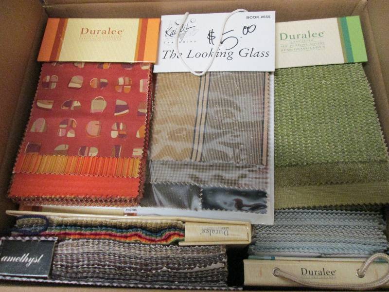 Fabric Samples Box Lot...