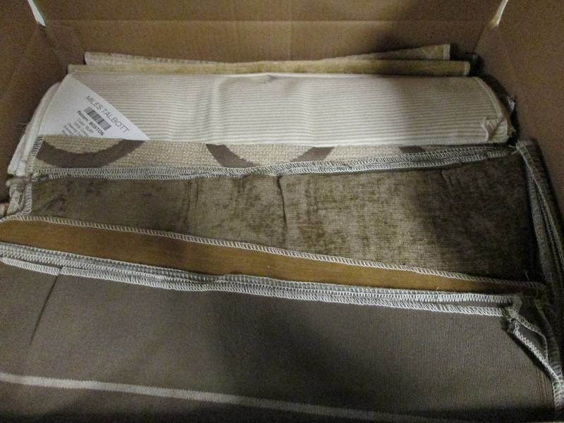 Fabric Samples Box Lot...