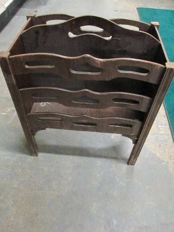 Wooden Magazine Holder...
