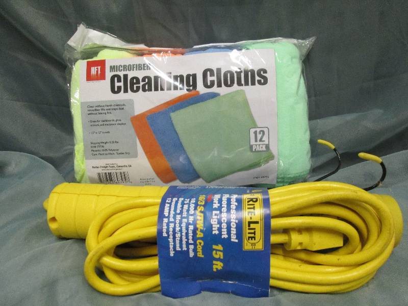 15 foot extension work light and cl...