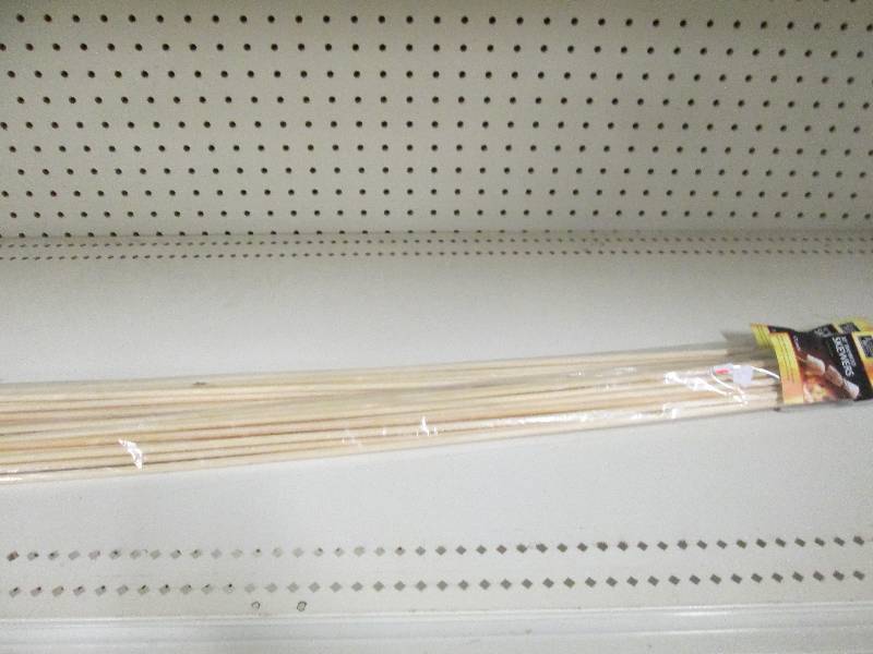 2 packs of 12 each 30 Bamboo Skewe...