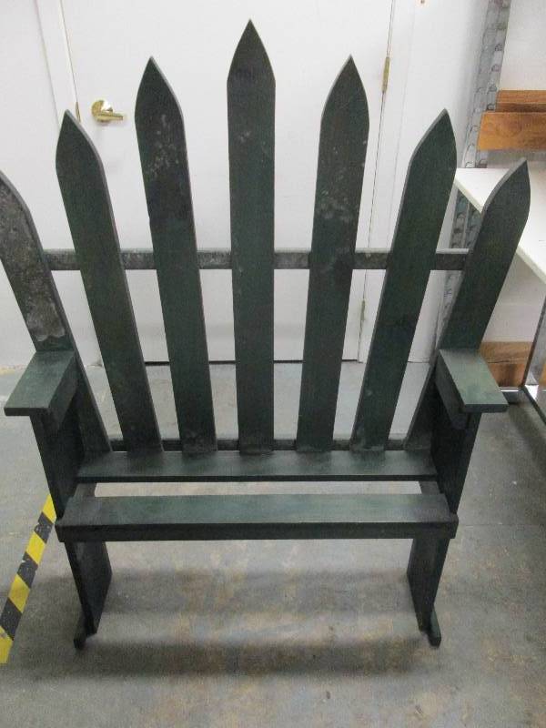 Wooden plant bench...