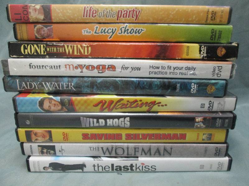 Assortment of 10 DVDs...