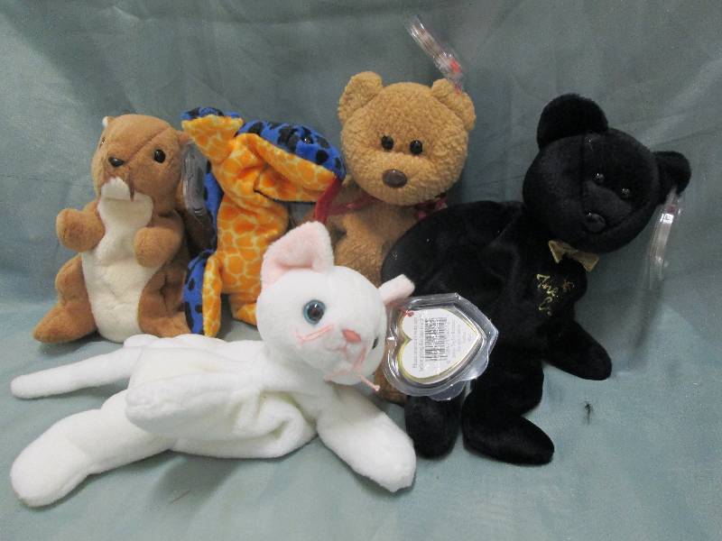 Variety of 5 Beanie Babies...