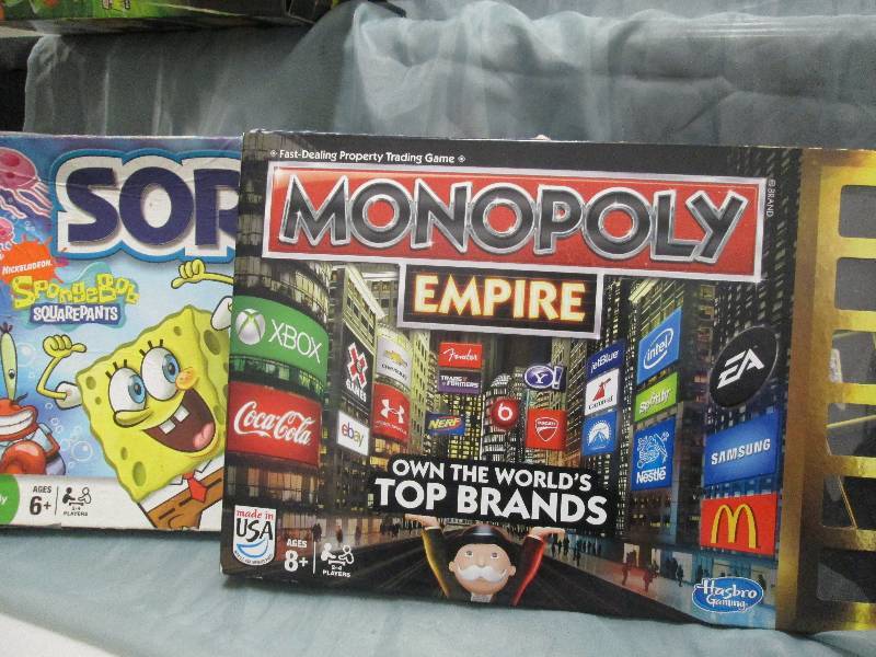 Monopoly Empire and Sorry  Both are...