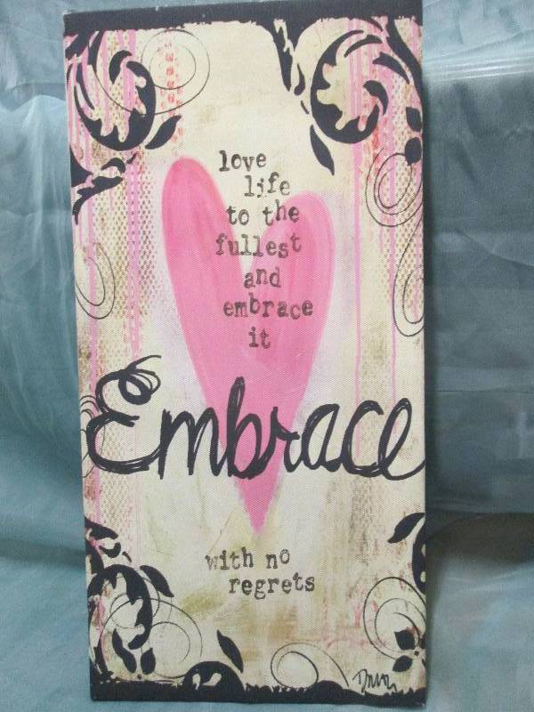 Love Life with no regret to the ful...