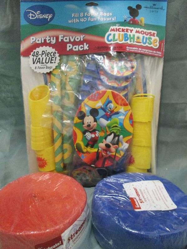 48 piece party favors with red and ...