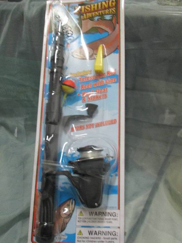 Childrens Fishing pole with reel...