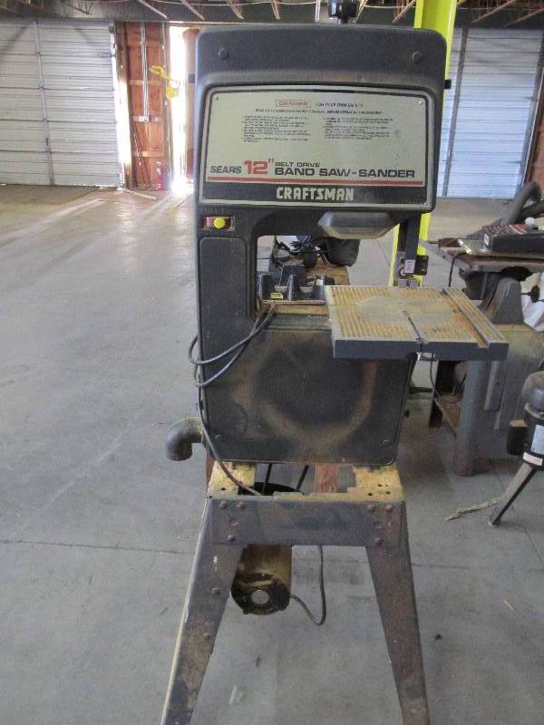 Craftsman 12 belt drive band saw s...