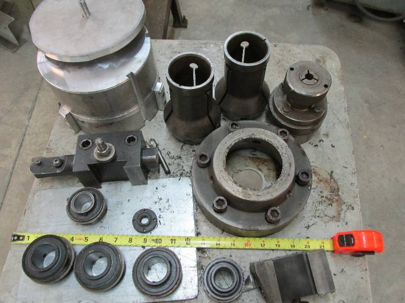 lot of dies and guides...