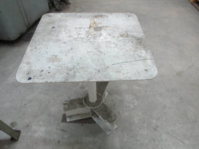 Heavy metal machine stand, or work ...