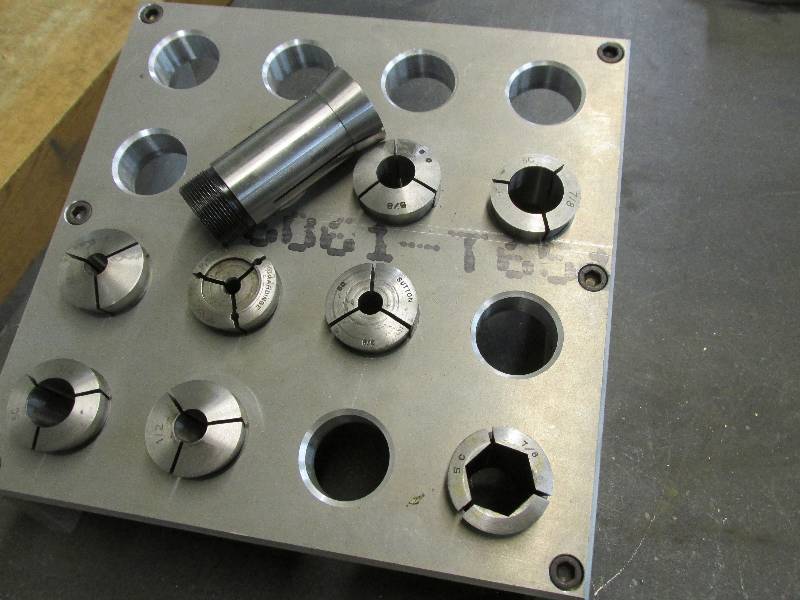 Lot of Hardinge and other dies in m...