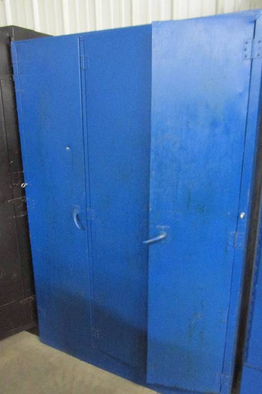 3 Door tool cabinet, one door latch...