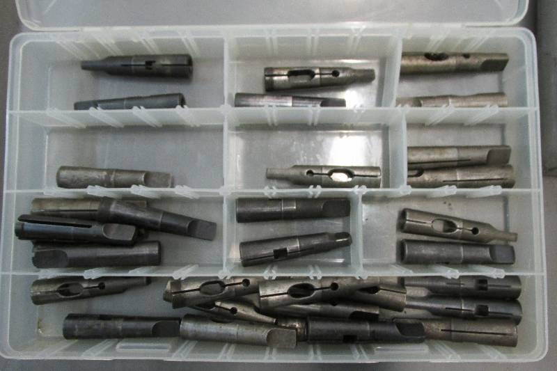 Plastic organizer of collets...