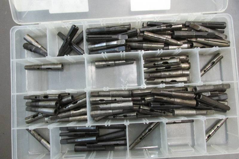 Plastic organizer of collets...