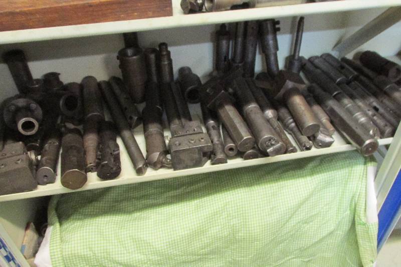 Lot of boring bars and other machin...