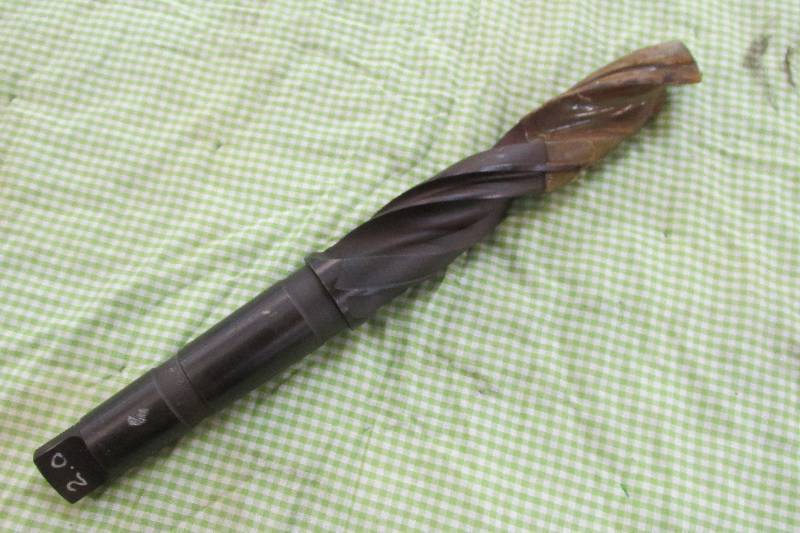 Brand new taper shank drill bit, 2....