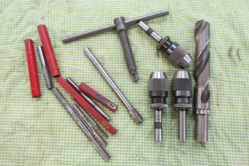 Assorted drill bits,and materials...